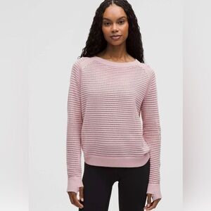 Lululemon Pointelle-Knit Cotton Sweater
Pink Haze